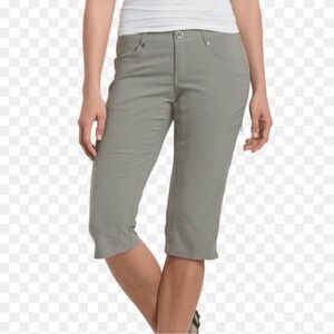 Kuhl Women's Sage Green Capris